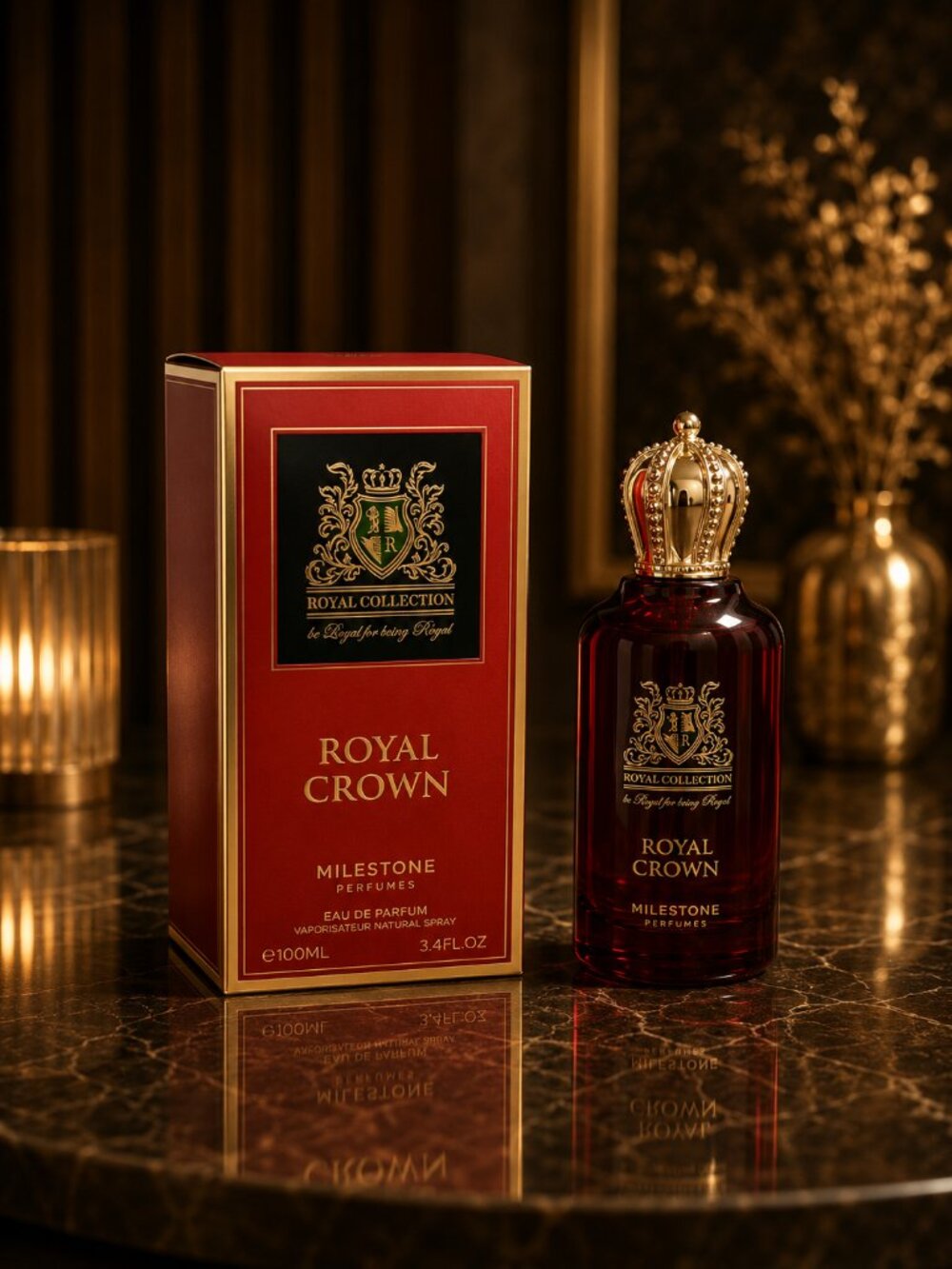 Milestone Royal Crown Unisex EDP 100ml 3.4FL.OZ
